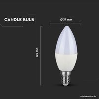 Светодиодная лампочка V-TAC C37 E14 5.5 Вт 3000 К VT-226