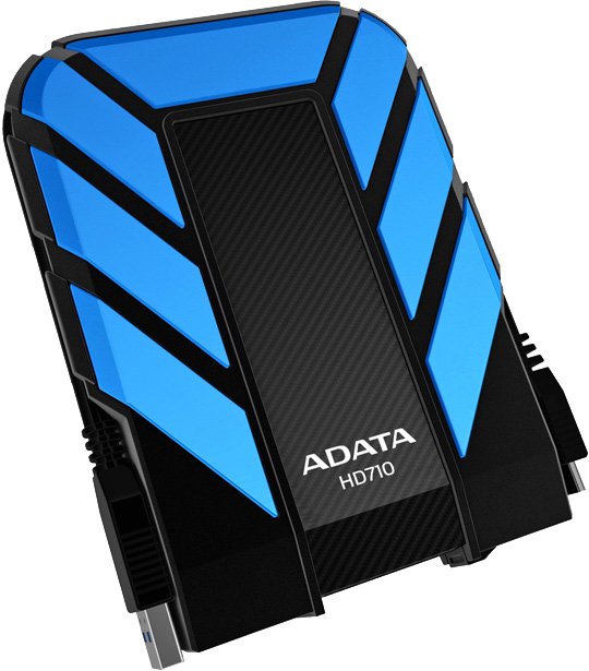 

Внешний накопитель ADATA DashDrive Durable HD710 2TB Blue (AHD710-2TU3-CBL)