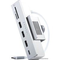 Док-станция Satechi USB-C Clamp Hub ST-UCICHS (серебристый)