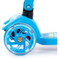 Двухколесный детский самокат Полесье Со складной ручкой 0072C-V1(Г) (голубой)