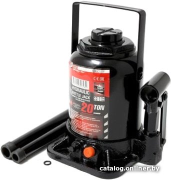 Бутылочный домкрат ForceKraft FK-T92007 20т