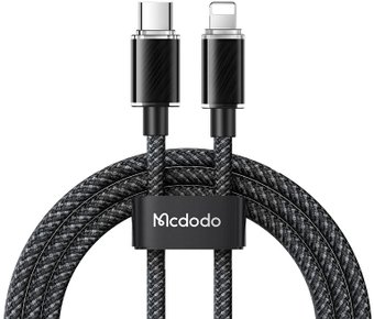 Кабель McDodo CA-3660 USB Type-C - Lightning (1.2 м, черный)