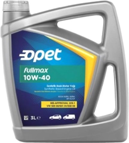 

Моторное масло Opet Fullmax 10W40 3л