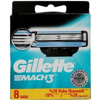 Сменные кассеты для бритья Gillette Mach3 (8 шт) 3014260243548