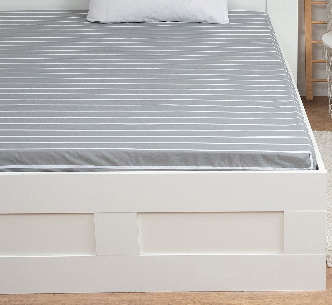 

Постельное белье Этель Gray Stripes 6632217