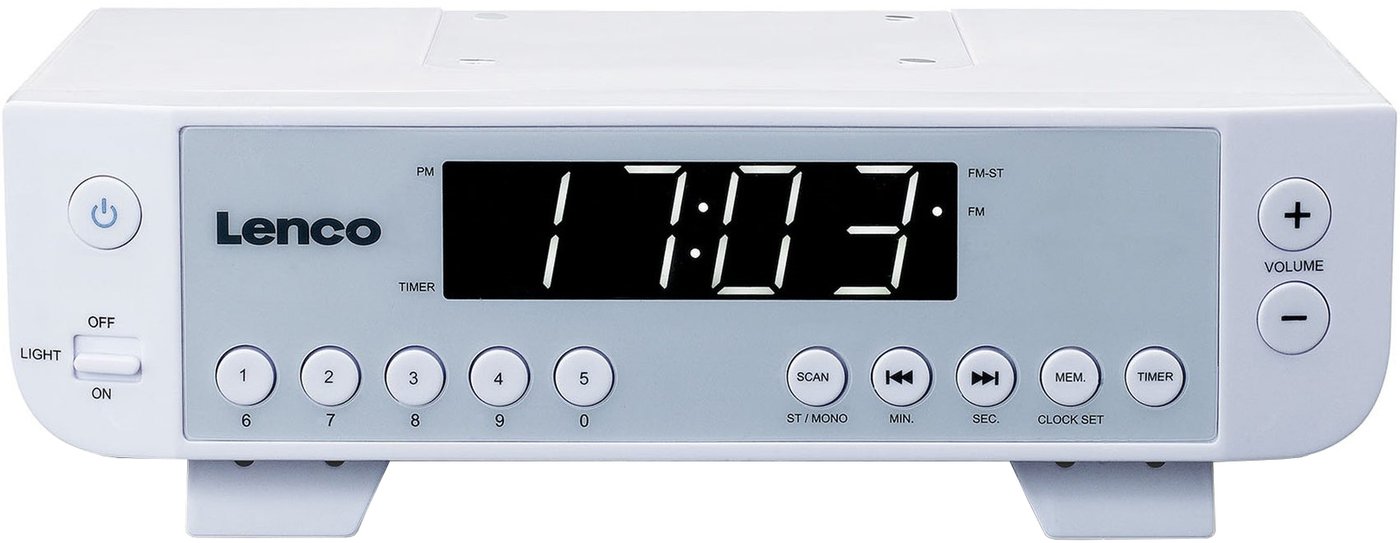 

Настольные часы Lenco KCR-11WH