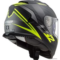 Мотошлем LS2 FF800 Storm Nerve (XL, matt black H-V yellow)