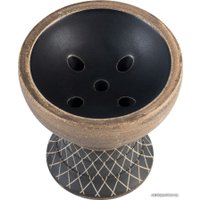 Чаша Alpha Hookah Bowl Turk Design Black Matte