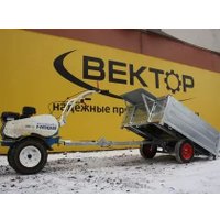 Одноосный прицеп Вектор ЛАВ 81002 для мотоблока