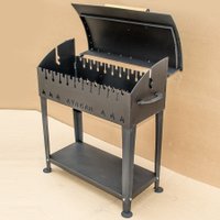 Мангал для дачи Вулкан Гриль XL 4 мм