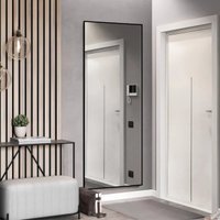 Зеркало Алмаз-Люкс MA4-20070 black 200х70 см (в алюминиевой раме/черный)