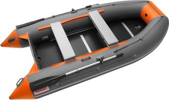 Моторная лодка Roger Boat Hunter Keel 3500 (малокилевая, графит/оранжевый)