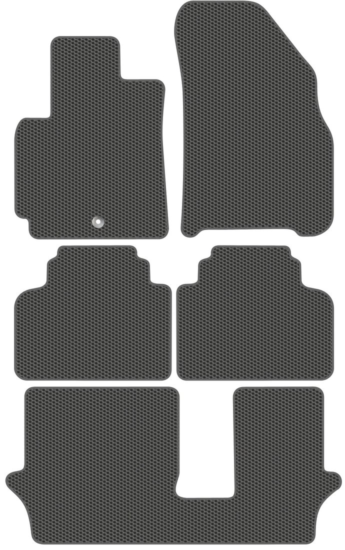 

Комплект ковриков для авто Alicosta Chevrolet Orlando II (минивэн) +3 ряд 2018 - 2023 (серый)