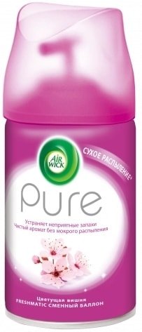 

Сменный блок для освежителя воздуха Air Wick Fresh Matic 250 мл (цветущая вишня)