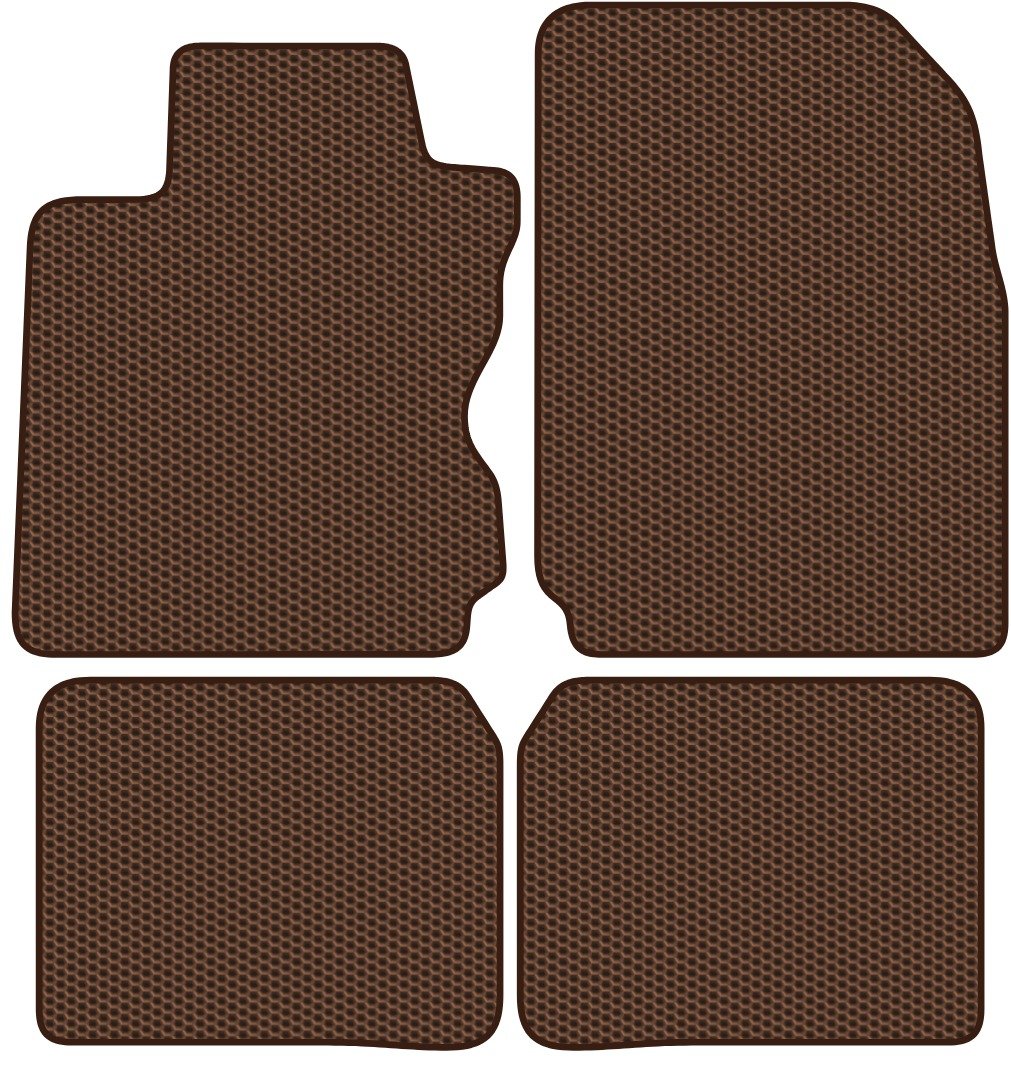 

Комплект ковриков для авто Alicosta Nissan Note (хэтчбек 5 дв / E11) 2005 - 2013 (коричневый, сота)