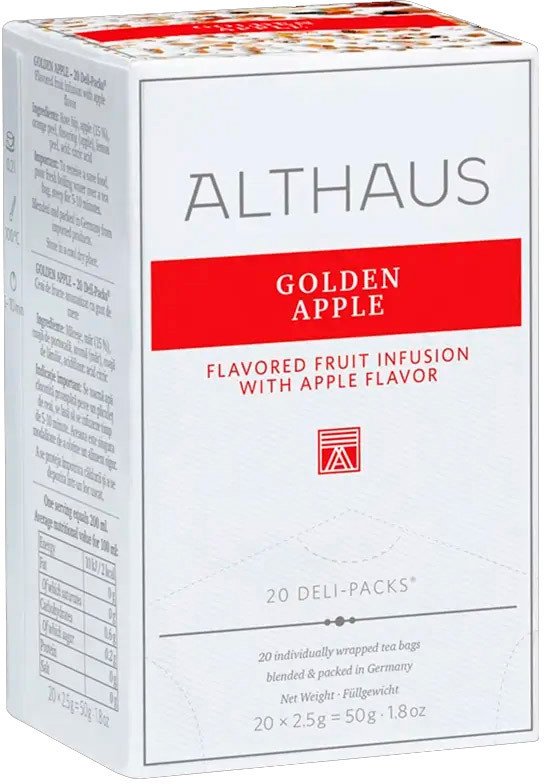 

Фруктовый чай Althaus Golden Apple 20 шт