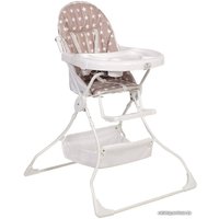 Высокий стульчик Polini Kids Disney Baby 252 (звезды, макиато/белый)