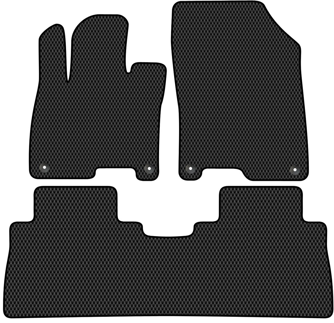 

Комплект ковриков для авто Alicosta GAC GS5 I (suv) 2018 - Н.В. (черный, ромб)