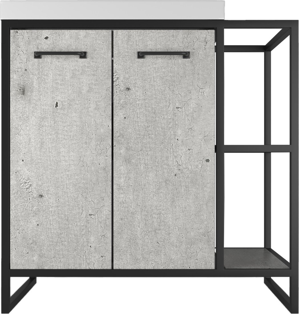 

Style Line Тумба под умывальник Лофт 1.1 90/110 (две створки правая/левая)