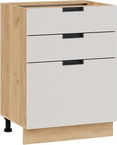 

Шкаф напольный Трия Гренада 1Н6Я3 (дуб крафт золотой/холст мокко)