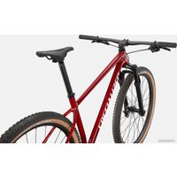 Велосипед Specialized Chisel Comp L 2022 (Gloss red tint/Tarmac black/White w/gold pearl)