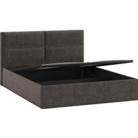 Кровать Трия Глосс универсальная с ПМ тип 1 140x200 (микровелюр Jercy Stone)