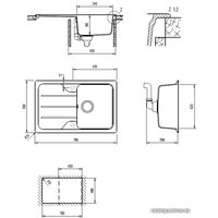 Кухонная мойка TEKA Simpla 45 B-TG carbon (40144517)