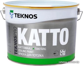 Краска Teknos Teknospro Katto 9л (база 1)