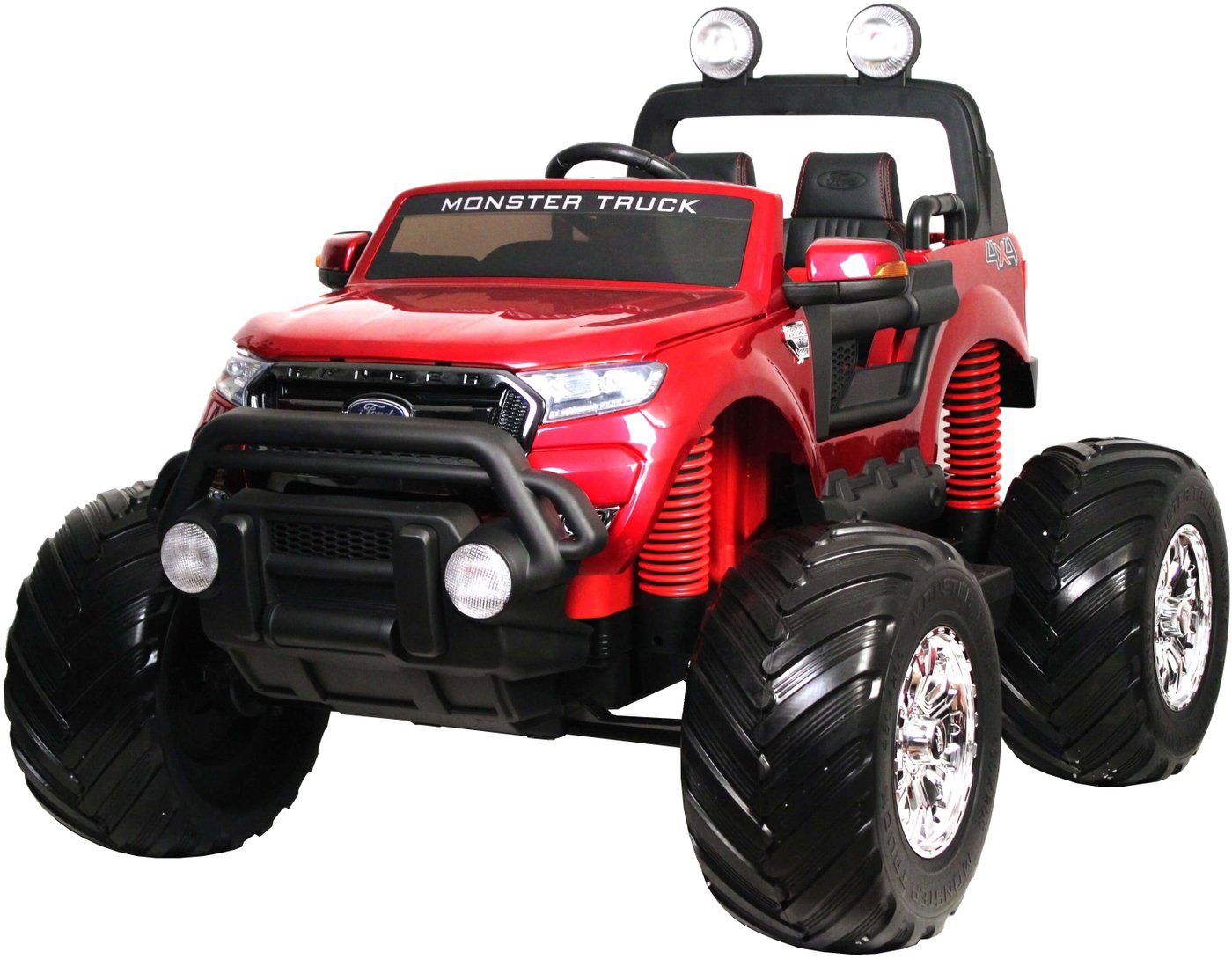 

Электромобиль RiverToys Ford Ranger Monster Truck 4WD DK-MT550 (вишневый)