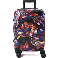 Чемодан-спиннер L'Case RIO-S 42/48 л (принт цветы)