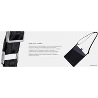 Сумка через плечо Rivacase Cardiff 8509 (черный)