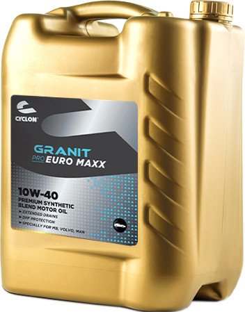 

Моторное масло Cyclon Granit Pro Euro Maxx 10W-40 20л