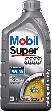 Моторное масло Mobil Mobil Super 3000 Formula R 5W-30 1л