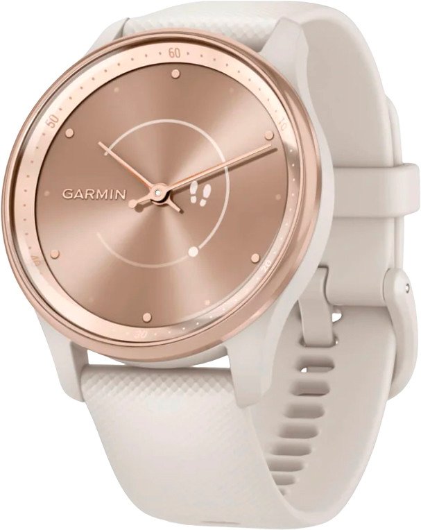 

Гибридные умные часы Garmin Vivomove Trend (слоновая кость)