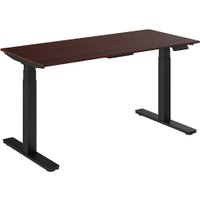 Стол для работы стоя WellDesk WDЕ Flagman 1395x800х28 (черный/дуб стирлинг)