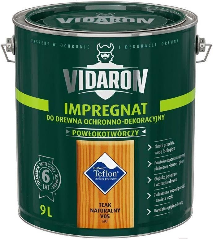 

Пропитка Vidaron Impregnant V05 9 л (натуральный тик)