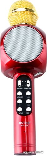 Bluetooth-микрофон Wster WS-1816 (красный)