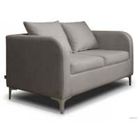 Диван Brioli Терзо двухместный (V3/серо-коричневый) в Солигорске