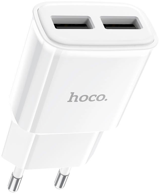 Сетевое зарядное Hoco C88A (белый)