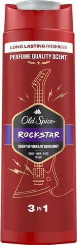 Old Spice Гель для душа + шампунь 3 в 1 Rockstar 400 мл