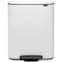 Система сортировки мусора Brabantia Bo Pedal Bin 2 x 30 л (белый)