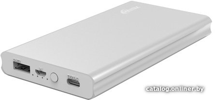 Внешний аккумулятор Ritmix RPB-10977PQC (серебристый)