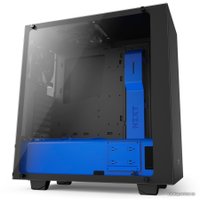 Корпус NZXT S340 Elite (черный/синий) [CA-S340W-B5]