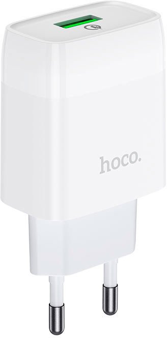 Сетевое зарядное Hoco C72Q (белый)