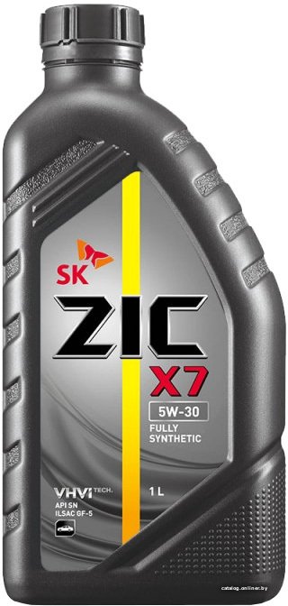Моторное масло ZIC X7 5W-30 1л