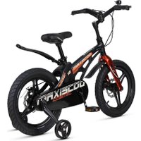 Детский велосипед Maxiscoo Cosmic Deluxe 16 2025 MSC-C1645D (мерцающий графит)