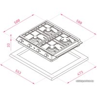 Варочная панель TEKA EX 60.1 4G AI AL CI [40212205]