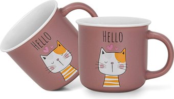 Набор кружек Fissman Hello 3717 (2шт)