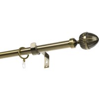 Карниз для штор Sundays Home Лайт Одеон 25мм однорядный (антик, 2.4м)