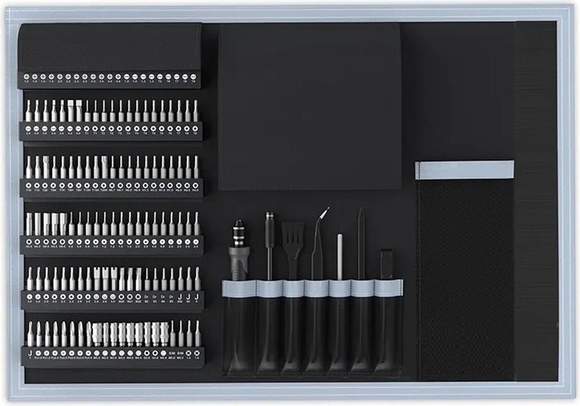 

Набор отвертка с битами и головками Jakemy YF-P14 (141 предмет)